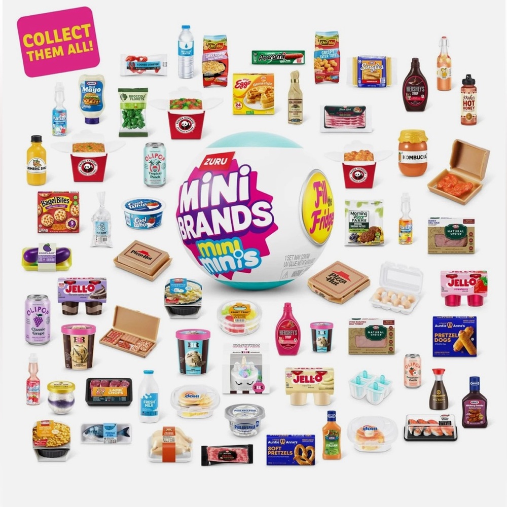MINI BRANDS Fill The Fridge Bundle!